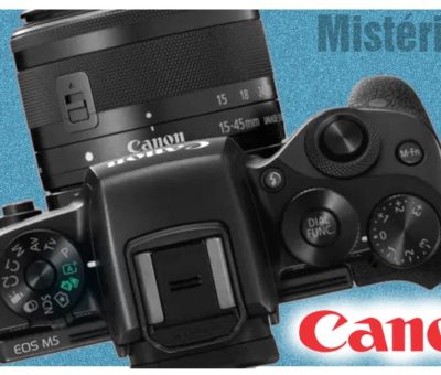 Câmera misteriosa Canon EOS M