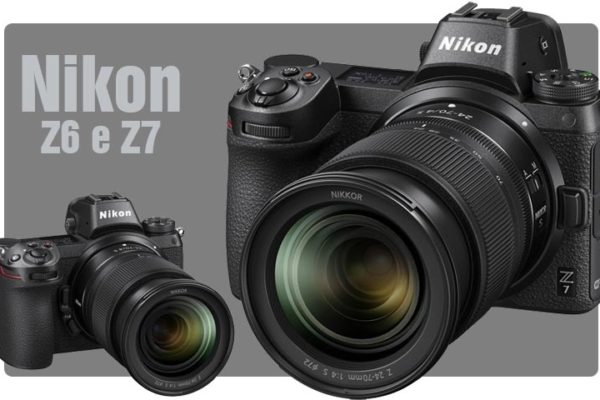 câmeras mirrorless full frame Nikon Z6 e Z7