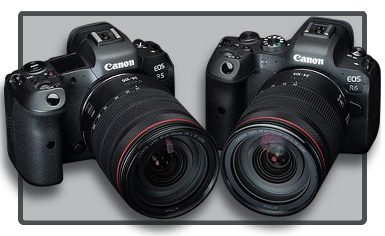 EOS R5 e R6 , as revolucionárias da Canon
