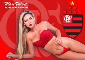 Mari Valents é a nova Gata do Flamengo